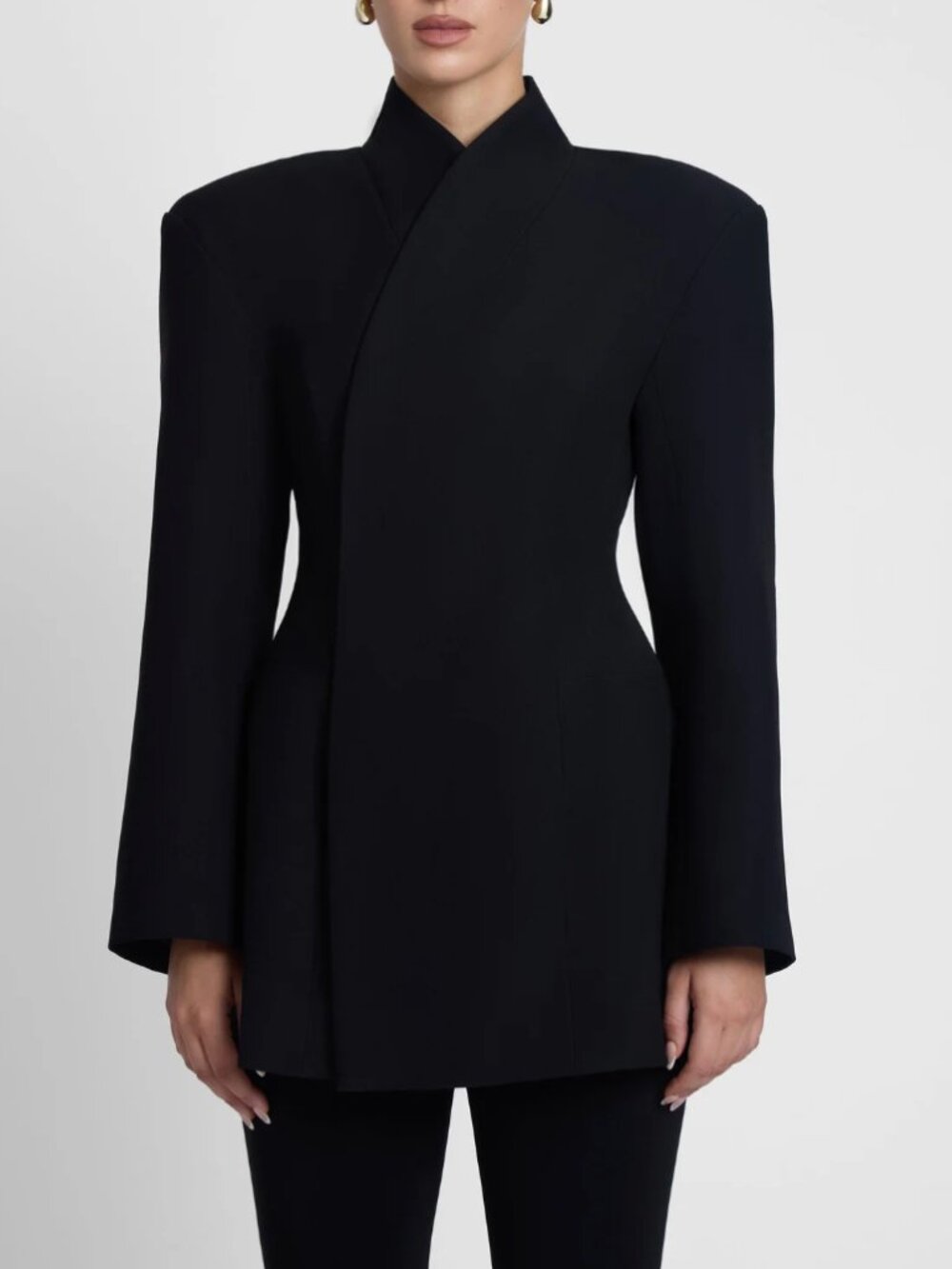 LEAU - Cairo Hourglass Belted Coat SIZE M